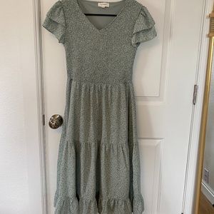 Böhme Midi Dress - S (can be maternity)